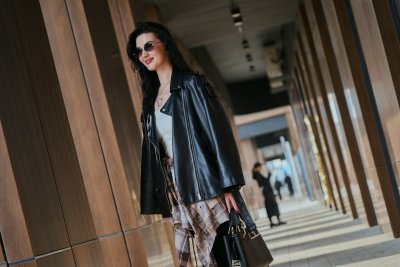 De leren blazer is dit najaar je nieuwe basic